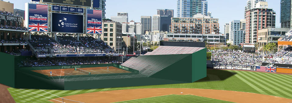 U.S. Hosts 2014 Davis Cup at Petco Park