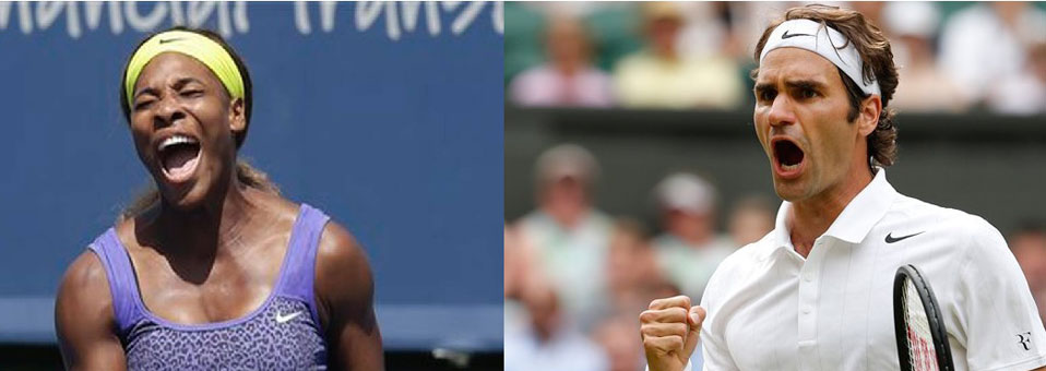 Serena & Federer Win 2014 Western And Southern Open