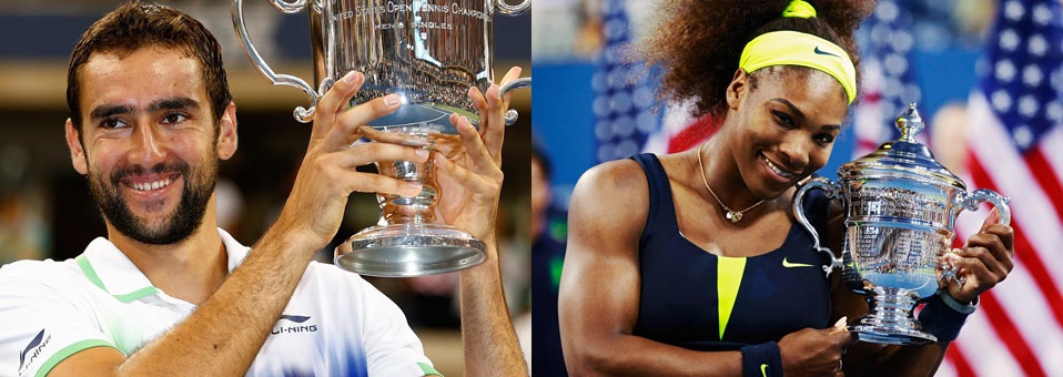 Marin Cilic and Serena Williams Win 2014 US Open