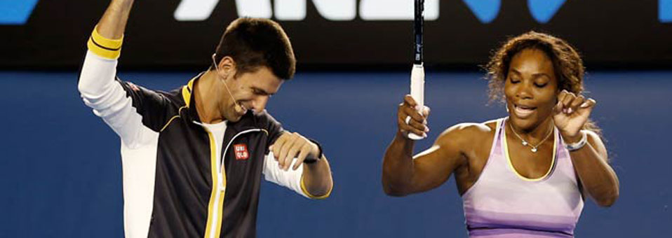 Serena Williams and Novak Djokovic Win 2015 Australia Open