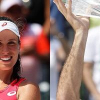 Johanna Konta, Roger Federer win 2017 Miami Open