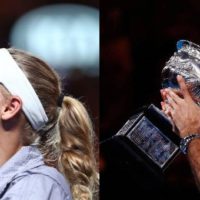 Wozniacki, Federer win 2018 Australian Open