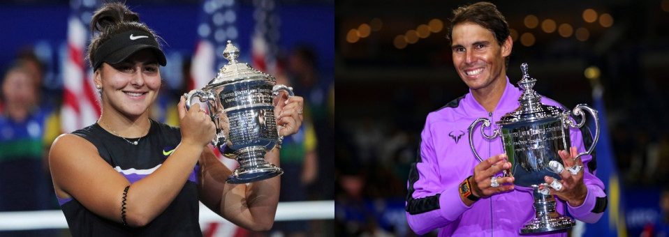 Andreescu, Nadal win 2019 US Open