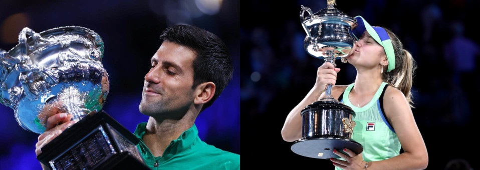 Djokovic, Kenin win 2020 Australian Open